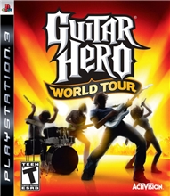 Guitar Hero Kytara + Guitar Hero 5 + Guitar Hero World Tour (PS3) (BAZAR)