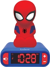 Spider-Man - budík s 3D nočným svetlom