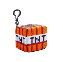 Plyšová kľúčenka Minecraft TNT