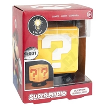 Super Mario - Question Block 3D lampička