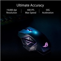 ASUS myš ROG SPATHA X (P707), bezdrátová, čierná