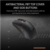 ASUS myš TUF GAMING M4 WL (P306), čierna