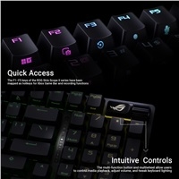 ASUS klávesnica ROG STRIX SCOPE II 96 WL WHITE/NXSW/US/PBT