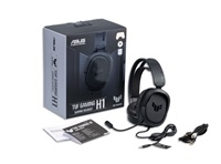 ASUS sluchátka TUF Gaming H1, Gaming Headset, černá