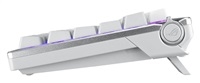 ASUS klávesnice ROG AZOTH Moonlight White, mechanická, Bluetooth, US, bílá