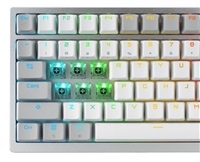 ASUS klávesnice ROG AZOTH Moonlight White, mechanická, Bluetooth, US, bílá
