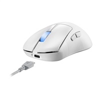 ASUS ROG Keris II Ace, bezdrôtová herná myš, biela