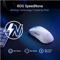 ASUS ROG Keris II Ace, bezdrôtová herná myš, biela