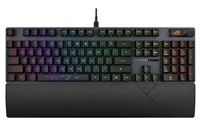 ASUS klávesnica ROG STRIX SCOPE II, mechanická, drôtová, ROG RX RED / PBT, US