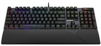ASUS klávesnica ROG STRIX SCOPE II, mechanická, drôtová, ROG RX RED / PBT, US
