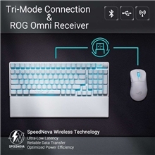 ASUS klávesnica ROG STRIX SCOPE II 96 WL WHITE/NXSW/US/PBT