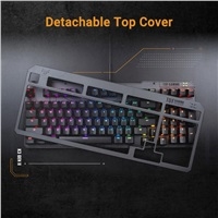ASUS TUF Gaming K3 GEN II klávesnice, mechanická, CZ/SK, šedá