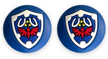 Gumičky na analógové páčky - Blue Shield (SWITCH)