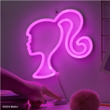 Nástěnné neonové LED světlo - Barbie