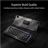 ASUS Klávesnice ROG Azoth Extreme, Mechanická, Bezdrátová BT, RF 2.4GHz, US, černá