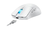 ASUS Herní myš ROG Harpe Ace Mini, Bezdrátová BT, RF 2.4GHz, bílá