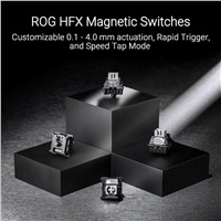 ASUS Klávesnice ROG FALCHION ACE HFX, Mechanická, Magnetický switch, USB, US, černá