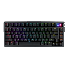ASUS Klávesnice ROG Azoth Extreme, Mechanická, Bezdrátová BT, RF 2.4GHz, US, černá