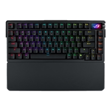 ASUS Klávesnice ROG Azoth Extreme, Mechanická, Bezdrátová BT, RF 2.4GHz, US, černá