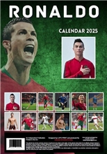 Nástěnný kalendář 2025: Cristiano Ronaldo (A3 29,7 x 42 cm)