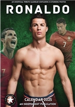 Nástěnný kalendář 2025: Cristiano Ronaldo (A3 29,7 x 42 cm)