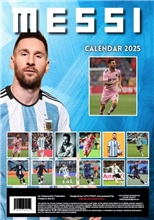 Nástěnný kalendář 2025: Lionel Messi (A3 420 x 297 mm)
