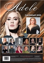 Nástěnný kalendář 2025: Adele (A3 29,7 x 42 cm)