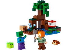LEGO® Minecraft® 21240: Dobrodružství v bažině