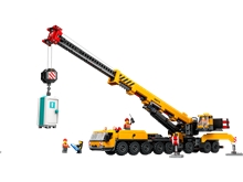 LEGO® City 60409: Žlutý pojízdný stavební jeřáb