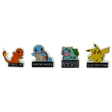 Pokemon set 4 gumy