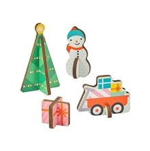 Vianočný adventný kalendár Petit Collage