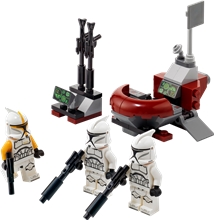 LEGO® Star Wars™ 40558: Velitelská stanice klonovaných vojáků