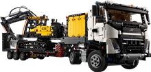 LEGO® Technic 42175: Nákladní auto Volvo FMX a elektrický bagr Volvo EC230