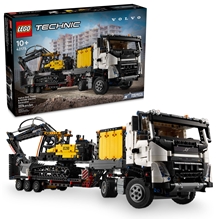 LEGO® Technic 42175: Nákladní auto Volvo FMX a elektrický bagr Volvo EC230