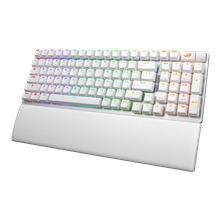 ASUS klávesnice ROG Strix Scope II 96 Wireless White (ROG RX RED / PBT) - US