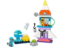 LEGO® DUPLO® 10422: 3in1 Vesmírné dobrodružství s raketoplánem 3 v 1