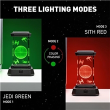 Star Wars holografická lampička - Hvězda smrti