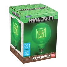 Žárovka Minecraft Creeper - LED Neon