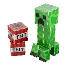 Stavebnice Minecraft Creeper & TNT