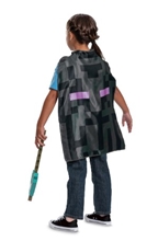 Minecraft kostým pro děti - krumpáč a kápě