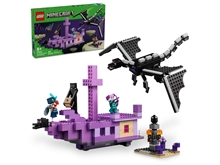 LEGO Minecraft 21264: Drak z Enderu a loď z Endu