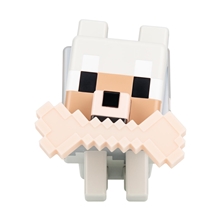 Dekorativní svítící plastová figurka Minecraft - Wolf Light (výška 14 cm)