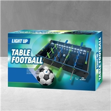 Malý stolní fotbálek s LED osvětlením