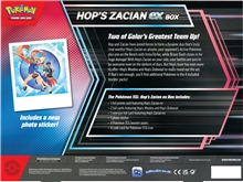 Pokémon TCG: Hops Zacian ex Box