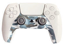 Piranha - modrý maskáčový skin na ovladač (PS5)