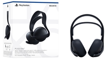 Sony PlayStation 5 Pulse Elite bezdrátová černá sluchátka s mikrofonem