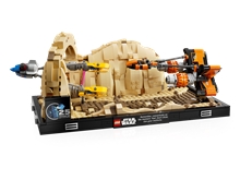 LEGO Star Wars 75380: Závody kluzáků v Mos Espa – diorama
