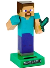 Plastová solární pohybující se figurka Minecraft: Steve