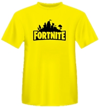 Fortnite žluté tričko (velikost XL)