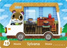 Nintendo Animal Crossing: New Leaf - Welcome Amiibo Card - Sylvana (10/50)